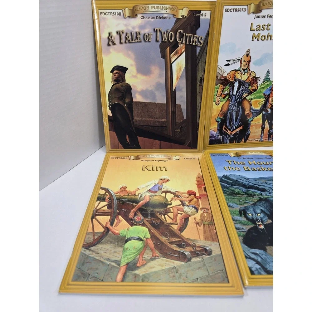 EDCON Bring The Classics To Life Series Level 5 Set Of 5 Paperback Books History